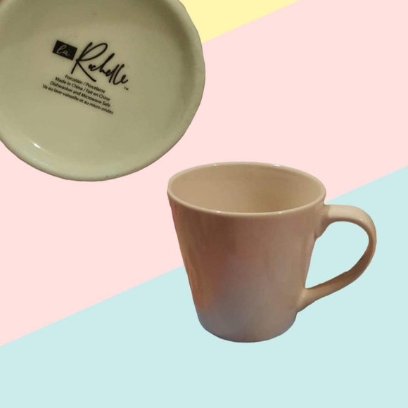 La rochelle set of 4 mugs.white in color - Picture 3 of 4